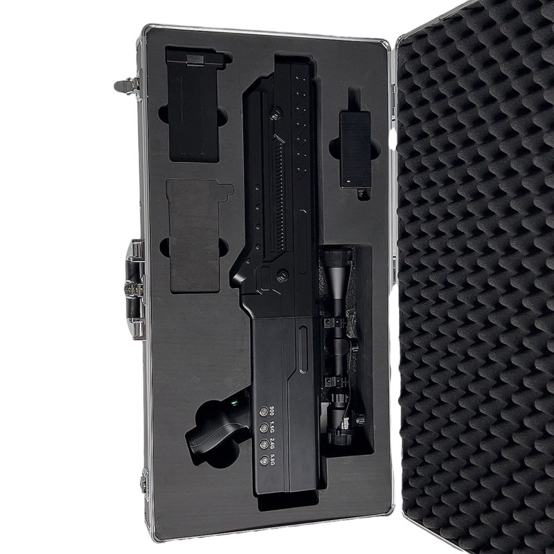  湘阴手持便携式枪型低空防御反制四通道B型